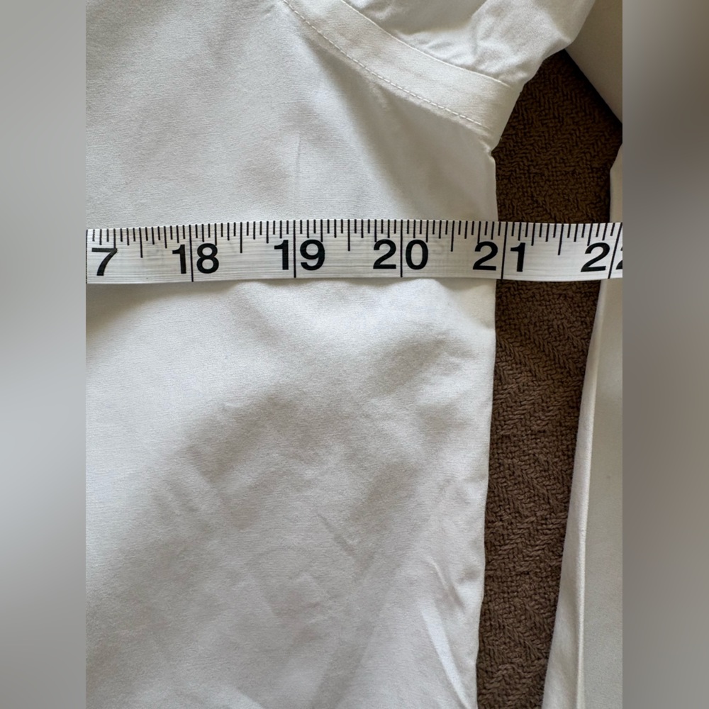 Ralph Lauren Slim Fit  White Long-Sleeve Button-Up Dress Shirt - Picture 6 of 8